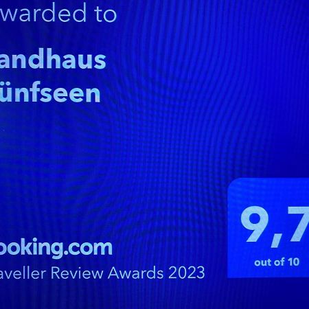 Landhaus Fuenfseen Экстерьер фото